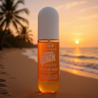 GLOSS ! HEALTH&BEYOND Brume Corporelle Luxe Parfum Vanille Coco Naturel Plage au Coucher du Soleil Format Familial 100ml pour Femme