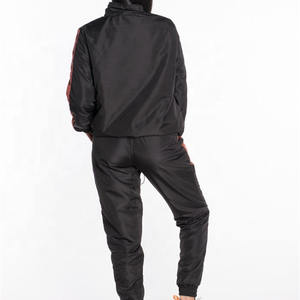 Conjuntos cortavientos de diseño personalizado para mujer al por mayor conjuntos cortavientos transpirables para mujer de talla grande al por mayor - Product Image 2