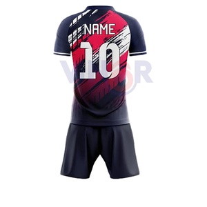 Uniforme de fútbol ligero de alta calidad para hombre logotipo personalizado impreso ropa juvenil mejor diseño usando técnica de sublimación fútbol - Product Image 5