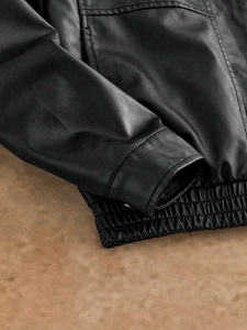 Lupin fieltro logotipo personalizado 2025 nuevo sostenible secado rápido cuero genuino búfalo hombres chaquetas de cuero Sialkot Pakistán venta al por mayor - Product Image 4