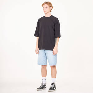 ผ้าฝ้าย100% ทุกเพศคอโอ/คอวี370-380กรัมสะพายไหล่แบบลำลองแขนสั้นสูง220กรัมพิมพ์ลายหน้าจอโดยตรงโอเวอร์ไซส์ - Product Image 6