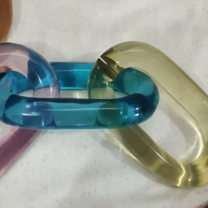 โซ่เรซิ่นตกแต่งผนังอเนกประสงค์สำหรับงาน DIY ตกแต่งห้องแบบแบ่งส่วนได้  รูปแบบศิลปะเฉพาะตัว - Product Image 4