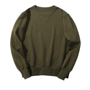 Sudaderas de Cuello Redondo 100% Algodón para Hombre, Moda Masculina, Casual, Deportiva, Sudadera con Cuello Redondo, Ropa de Calle, Sudadera Lisa - Product Image 1