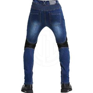 Pantalones Vaqueros para Motocicleta, Casuales, Ecológicos, Transpirables, Ligeros, de Poliéster/Algodón, Duraderos para Uso Diario - Product Image 3