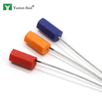 Sello de Seguridad de Alambre de Acero YTCS107, Sello de Cable de 1.0 mm y 1.8 mm de Múltiples Longitudes para Contenedores de Aduana y Camiones