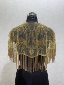 เสื้อปอนโชของผู้หญิงปักเลื่อมดีไซน์ใหม่ปักเลื่อมทันสมัยเสื้อตอนเย็นสำหรับสาวๆเสื้อผ้าลำลองสำหรับฤดูหนาวฤดูใบไม้ร่วงดีไซน์ใหม่2023 - Product Image 3