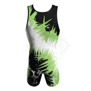 Camiseta de lucha de tela ligera personalizable, material flexible para facilitar el movimiento, incluye el logotipo del equipo - Product Image 3