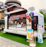 Kiosque mobile à limonade avec évier pour se laver les mains et bac à glace pour jeunes entrepreneurs et collectes de fonds pour événements communautaires