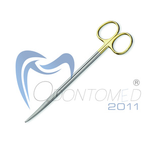 Ciseaux de dissection Metzenbaum Odontomed 2011 en acier inoxydable de haute qualité, 9 pouces, à extrémités émoussées/courbées, vente en gros, fabrication, exportateur - Product Image 2