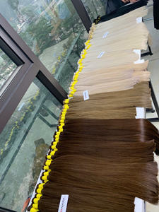 Extensions de cheveux en vrac Produit de vente chaud 2025 couleur brune toute la longueur 100% vierge vietnamienne très lisse et soyeuse - Product Image 3