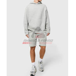 Recién llegado, ropa informal cómoda, sudaderas con capucha de algodón 100% de calidad Premium, conjunto corto transpirable y para la temporada de invierno - Product Image 6