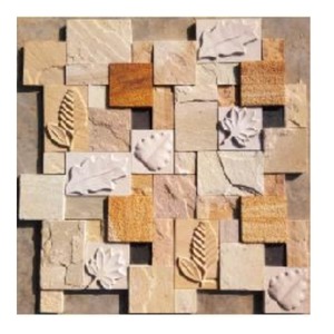 Premium Natural Stone <b>Mosaic</b> Tiles Durable Wall & Floor Panels for Interior Design Kitchens Bathrooms & Outdoor Applications - Product Image 1