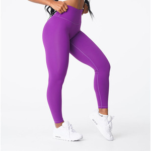 Vente en gros personnalisé Zinnia Signature 2.0 Leggings doux soyeux beurre taille haute nouveau et vêtements actifs mode Gym Leggings pour les femmes - Product Image 1