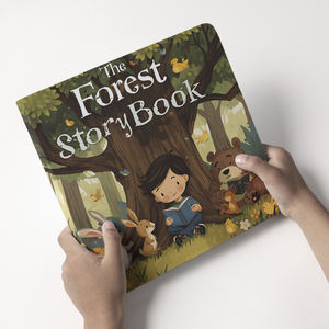 Livre pour enfants éducatif écologique imprimé en couleur personnalisé aventure forestière Story Board pour enfants - Product Image 2