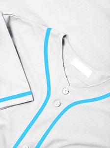 Impression personnalisée maillot de baseball chemises unies maillot de baseball unisexe sublimation prix pas cher maillot de baseball - Product Image 5