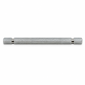 Barre filetée usinée CNC sur mesure en acier Q235 zingué, pièces mécaniques de précision OEM - Product Image 6