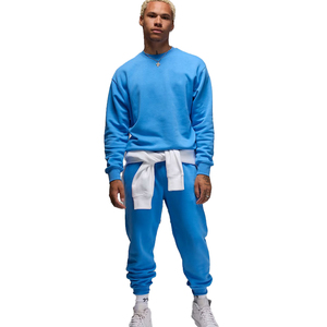 Sudaderas en blanco de lana de algodón 100% de peso pesado de estilo único, sudadera holgada de alta calidad, precio al por mayor, sudadera transpirable para hombre - Product Image 4