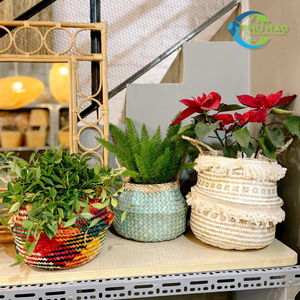 Transformez votre maison avec style: PANIERS DE VENTRE EN MER DU Vietnam pour le stockage des fleurs Pot de plantes, offrant de haute qualité - Product Image 4