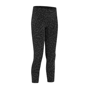Women Clothing High Waist Gym Fitness Drawstring Quick Dry Camouflage <b>Capri</b> Yoga <b>Legging</b> Custom Spandex Polyester Material Woman - Product Image 1