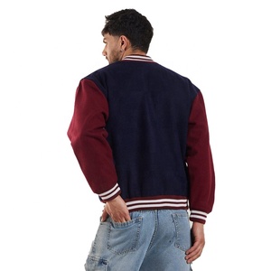 High Quality Formal Varsity Oversized Fit Vintage Baseball Men's <b>Jacket</b> Custom Front Logo Winter <b>Jacket</b> Clothing FTI-VJ-011 - Product Image 4