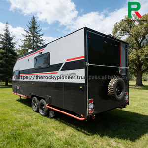 OBM aux États-Unis : Remorque tout-terrain pour transporter des véhicules, conçue pour des aventures robustes avec une suspension indépendante dotée d'un amortisseur - Product Image 2