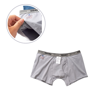 Venta al por mayor de calzoncillos bóxer de tiro medio para hombre con logotipo personalizado de tejido de punto transpirable cómodo ODM suministro Vinh Hung Vietnam - Product Image 6