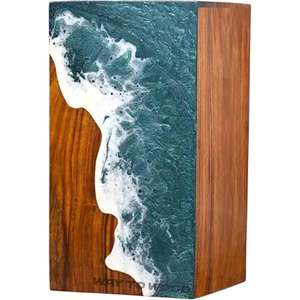 New Design Large Wooden Urn <b>for</b> Adult Cremation <b>Ashes</b> Personalized Memorial <b>Box</b> Custom Burial Urn <b>for</b> Funeral from Indian - Product Image 2