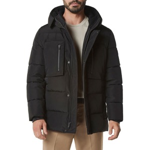 แจ็กเก็ตขนเป็ดมีฮู้ดสำหรับผู้ชายเสื้อแจ็คเก็ตบุนวมแขนยาวน้ำหนักเบาทำตามสั่งไซส์ใหญ่พิเศษ - Product Image 1