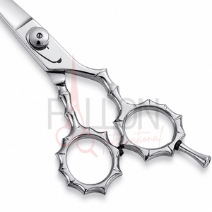 Ciseaux de coiffure professionnels en acier inoxydable pour salon, ciseaux de barbier personnalisables avec logo pour la vente en gros - Product Image 3