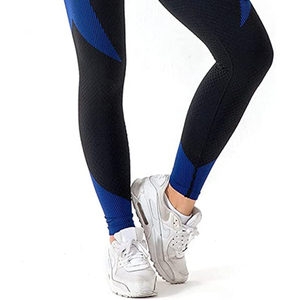 เซ็ต2ชิ้นสำหรับผู้หญิงชุดเลกกิ้งสปอร์ตบราระบายอากาศได้ชุดออกกำลังกายเล่นฟิตเนสเล่นโยคะ - Product Image 6