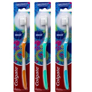 Cepillo de dientes COLGATE para adultos, biodegradable, con cerdas de carbón y nylon, mango de paja, limpiador de lengua, pasta de dientes Colgate - Product Image 1