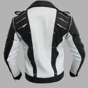 ชุดเดรสหนังแท้สำหรับผู้ชายสำหรับฤดูหนาวแขนถอดออกได้มีโลโก้และระบายอากาศได้ดีเป็นมิตรกับสิ่งแวดล้อม - Product Image 4