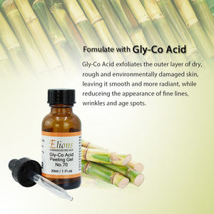 Gel exfoliant à l'acide glycolique 70 AHA 30 ml, sérum anti-rides - Product Image 2