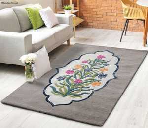 Tapis en laine de luxe contemporains, tapis en laine faits à la main pour le salon, la chambre à coucher et le bureau - Product Image 1