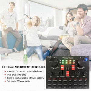 Table <span class=keywords><strong>de</strong></span> mixage audio Bluetooth V8S avec réduction <span class=keywords><strong>de</strong></span> bruit DSP, 8 modes sonores, 16 effets, <span class=keywords><strong>changeur</strong></span> <span class=keywords><strong>de</strong></span> <span class=keywords><strong>voix</strong></span> pour le streaming et l'enregistrement - Product Image 6