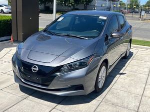 Cost-Effective! Used 2023 LEAF-S FWD 40kWh 1-Speed Automatic Leather/Fabric <b>Interior</b> Seats Hatchback <b>Car</b> - Product Image 1