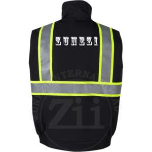 Gilet de sécurité réfléchissant ANSI classe 2 EN ISO 20471 classe 2 étanche ignifuge respirant résistant au feu - Product Image 2