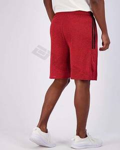 Pantalones cortos de gimnasio de verano para hombre, pantalones deportivos informales de algodón sólido con bolsillo, para correr en la playa, muestra gratis de músculo antiarrugas liso - Product Image 3