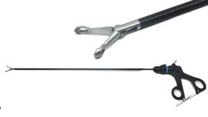 Pinza laparoscópica Babcock de acero inoxidable de alta calidad, 5mm x 330mm, para agarrar, manipular y sujetar tejidos u órganos delicados - Product Image 5