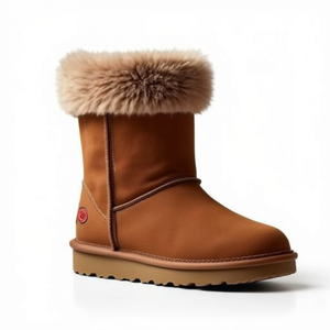 Botas de nieve Meindl Nebraska - Talla 46, cuero nobuk color caoba/gamuza - Product Image 2
