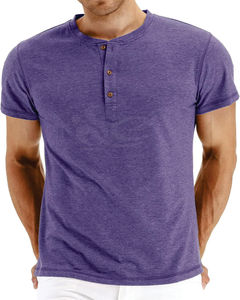 Bordado personalizado Me's para camisa 2025 Logo Color sólido tejido manga larga piel amigable Casual 100% algodón transpirable - Product Image 1
