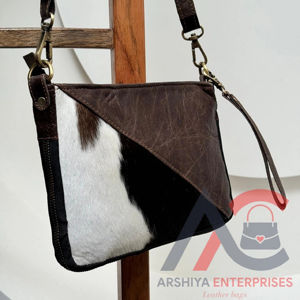 Bolsos de piel de vaca de piel auténtica, bolso de hombro recién llegado, bolso de cuero de alta calidad multiusos - Product Image 1