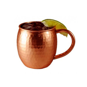 Nouveauté : Mug en cuivre moderne, best-seller, lot de 2 mugs Moscow Mule en cuivre pur pour la bière - Product Image 1