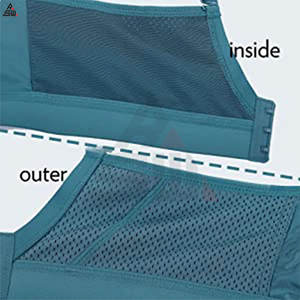 Nuevo Diseño de Última Generación, Sujetador Deportivo de Yoga Transpirable para Mujer con Logotipo Frontal Sublimado, Soporte Medio y Opciones Personalizables - Product Image 3