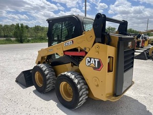 2021 para CAT 242D3 Minicargador usado en buenas condiciones con motor central para retroexcavadora delantera Mini Tractor de troncos - Product Image 2