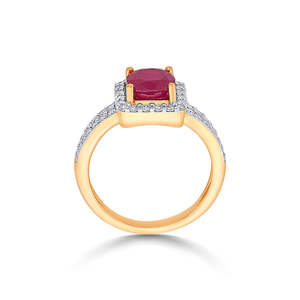 Anillo Rubessa Crown de Oro y Diamantes - Product Image 4