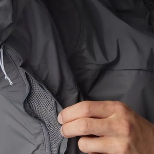 เสื้อโค้ทกันฝนสะท้อนแสงสำหรับผู้ชายเสื้อกันฝนกันน้ำรถจักรยานยนต์กันน้ำและกันลมเสื้อคลุมกันฝนสีเทา - Product Image 6