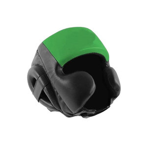 Protector de Cabeza de Boxeo de Cuero Genuino Profesional de Alta Calidad, Ajustable, Duradero, Hecho a Medida, con Cierre de Gancho y Bucle - Product Image 5