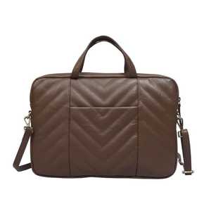 Bolso bandolera para ordenador portátil de cuero genuino de grano Natural suave y suntuoso de alta calidad, proveedor indio superior - Product Image 6