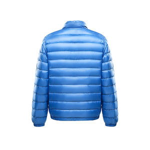 OEM Custom Logo Men Winter Outdoor Windproof Quilted Jacket Solid Hooded Puffer Jacket For Men - Product Image 3